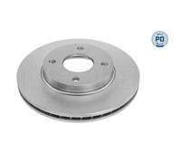 2x Disque de frein MEYLE 783 521 7002/PD convient pour FORD MAZDA