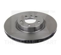 2x Disque de frein NK 202367 convient pour FIAT