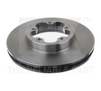 2x Disque de frein NK 202575 convient pour FORD