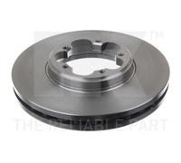 2x Disque de frein NK 202589 convient pour FORD