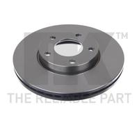 2x Disque de frein NK 203251 convient pour MAZDA