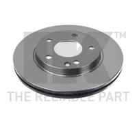 2x Disque de frein NK 203346 convient pour MERCEDES-BENZ