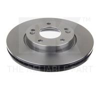 2x Disque de frein NK 203526 convient pour HYUNDAI KIA