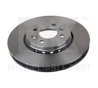 2x Disque de frein NK 203997 convient pour RENAULT DACIA