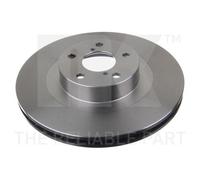 2x Disque de frein NK 204412 convient pour SUBARU TOYOTA
