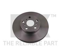 2x Disque de frein NK 204536 convient pour TOYOTA