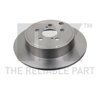 2x Disque de frein NK 204589 convient pour TOYOTA