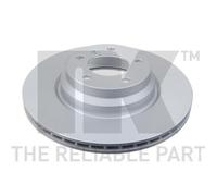 2x Disque de frein NK 311568 convient pour BMW