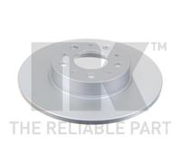 2x Disque de frein NK 312368 convient pour FIAT