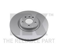 2x Disque de frein NK 3125105 convient pour FORD VOLVO