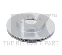 2x Disque de frein NK 312549 convient pour FORD MAZDA VOLVO