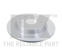 2x Disque de frein NK 312584 convient pour FORD