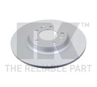 2x Disque de frein NK 313729 convient pour CITROËN PEUGEOT