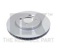 2x Disque de frein NK 314034 convient pour ROVER MINI