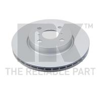 2x Disque de frein NK 3145115 convient pour DAIHATSU TOYOTA