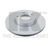 2x Disque de frein NK 314742 convient pour AUDI