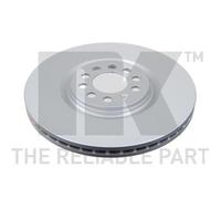 2x Disque de frein NK 314774 convient pour AUDI SEAT SKODA VW