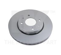 2x Disque de frein NK 314839 convient pour MITSUBISHI VOLVO