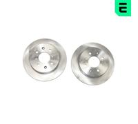 2x Disque de frein Essieu arrière plein BS-5210C OPTIMAL pour HONDA CRX III