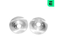 2x Disque de frein OPTIMAL BS-6370C convient pour JEEP