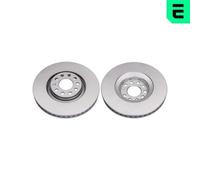 2x Disque de frein Essieu avant ventilé de l'intérieur BS-7526HC OPTIMAL