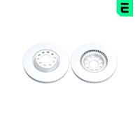 2x Disque de frein Essieu avant ventilé BS-7540C OPTIMAL pour AUDI A6 C5