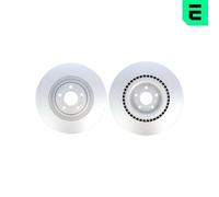 2x Disque de frein Essieu avant ventilé de l'intérieur BS-8174HC OPTIMAL pour VW