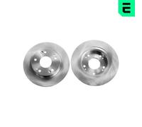 2x Disque de frein Essieu arrière plein BS-8418C OPTIMAL pour HONDA