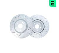 2x Disque de frein OPTIMAL BS-9962HC convient pour MERCEDES-BENZ
