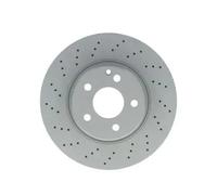 Bosch Disque de frein 0 986 478 471, avant ventilé, à haute teneur en carbone, 1 pièce