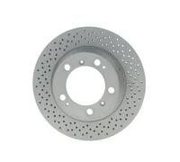 2x Disque de frein perforé 0 986 478 592 BOSCH pour PORSCHE 911 911 Décapotable