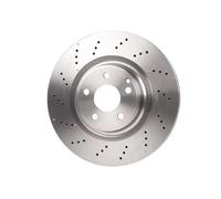 2x Disque de frein perforé 0 986 479 A17 BOSCH pour MERCEDES-BENZ SLK CLASSE E