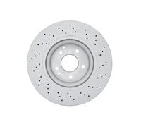 2x Disque de frein perforé 0 986 479 C76 BOSCH