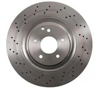 2x Disque de frein perforé 17367 A.B.S. pour MERCEDES-BENZ CLK SLK