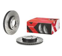 2x Disque de frein perforé/ventilé de l'intérieur 09.9464.2X BREMBO pour MAZDA 5