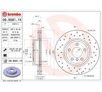 Disque de frein BREMBO XTRA LINE BREMBO 09.9581.1X, 1 pièce