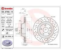 Disque de frein BREMBO XTRA LINE BREMBO 09.9768.1X, 1 pièce