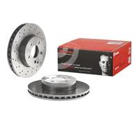 Brembo Disque de frein 09A61351 avant ventilé à haute teneur en carbone 1 pièce
