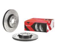 Brembo Disque de frein Xtra 09.A728.1X Vernis UV – 1 pièce (vendu à l'unité)