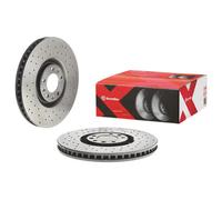 Brembo Disques de frein XTRA 09.A829.1X perforés et ventilés (intérieur) 2x