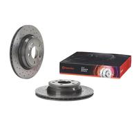2x Disque de frein perforé/ventilé de l'intérieur 09.C117.1X BREMBO pour BMW 3