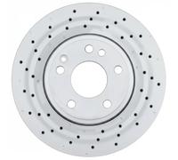 A.B.S. Disque de frein 18208 perforé ventilé intérieur pour INFINITI 2 pièces