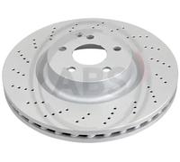 2x Disque de frein perforé/ventilé de l'intérieur 18285 A.B.S.