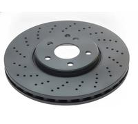 ATE Disque de frein 24.0132-0136.1 – avant, ventilé, à haute teneur en carbone – 1 pièce