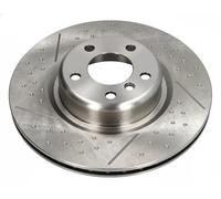 2x Disque de frein perforé/ventilé de l'intérieur 610139C JAPKO pour BMW 3