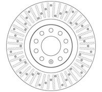 TRW DF6189S Disque de Frein