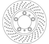 1x Disque de frein TRW DF6778S convient pour PORSCHE