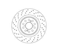 Disque de frein TRW DF6931S