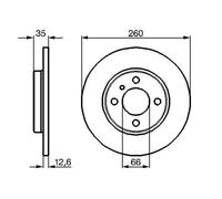 2x Disque de frein plein 0 986 478 029 BOSCH pour BMW 3 3 Décapotable