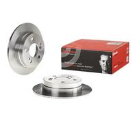 2x Disque de frein plein 08.4738.14 BREMBO pour MERCEDES-BENZ 190 CLASSE E